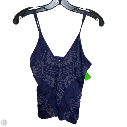 Top Sleeveless By Free People In Blue, Size: M