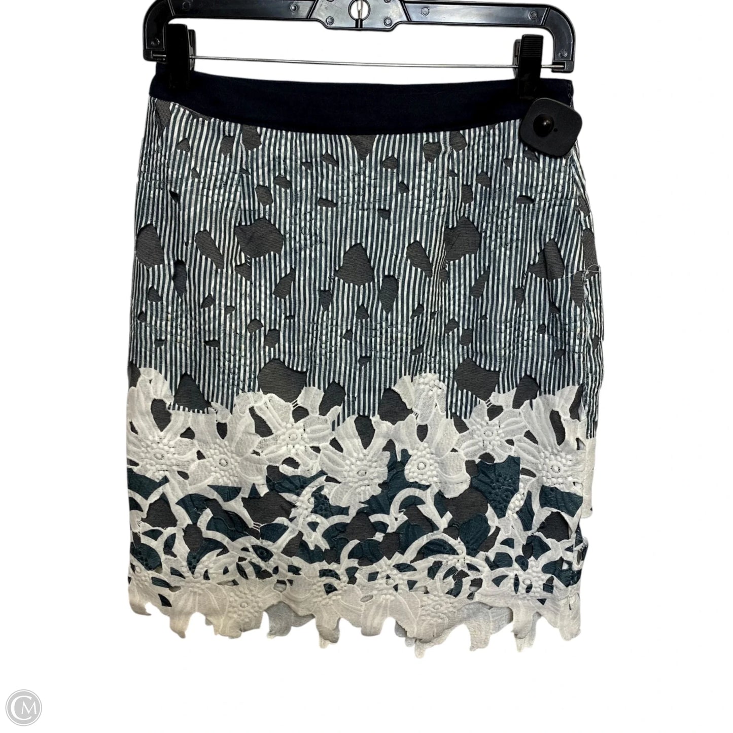 Skirt Mini & Short By Maeve In Blue, Size: S