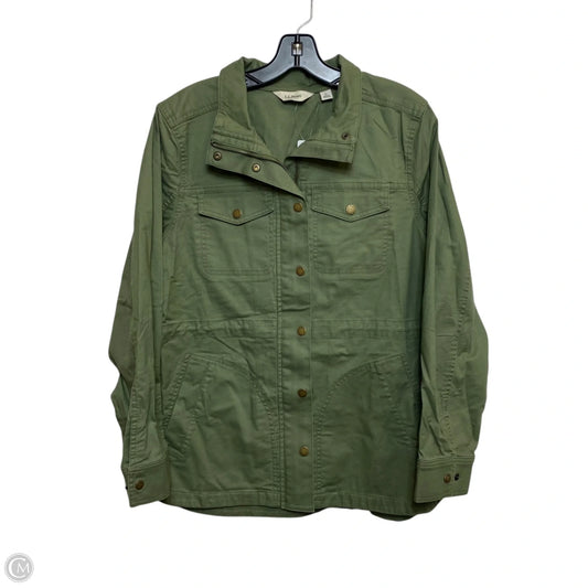 Jacket Utility By L.l. Bean In Green, Size: Lp