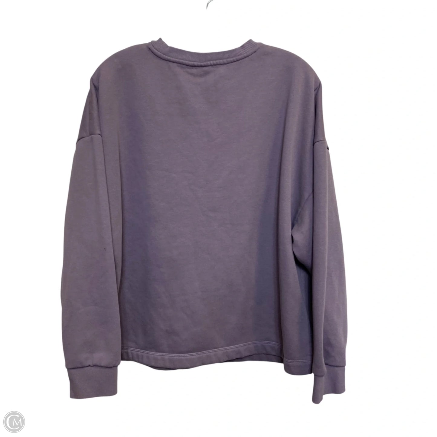 Athletic Sweatshirt Crewneck By Puma In Purple, Size: Xl