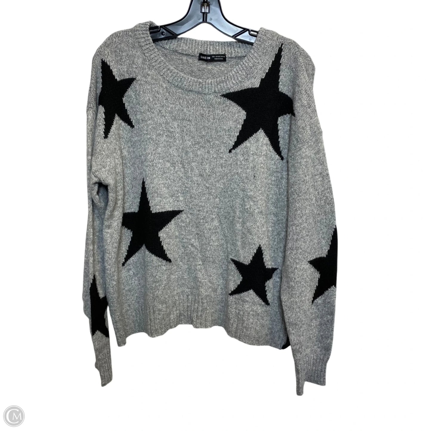 Sweater By Shein In Grey, Size: M