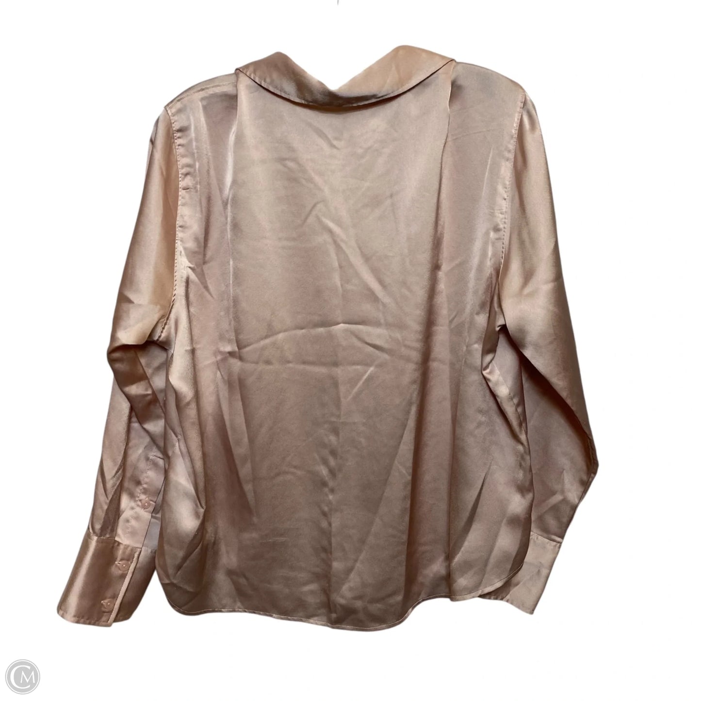 Top Long Sleeve By Abercrombie And Fitch In Pink, Size: L