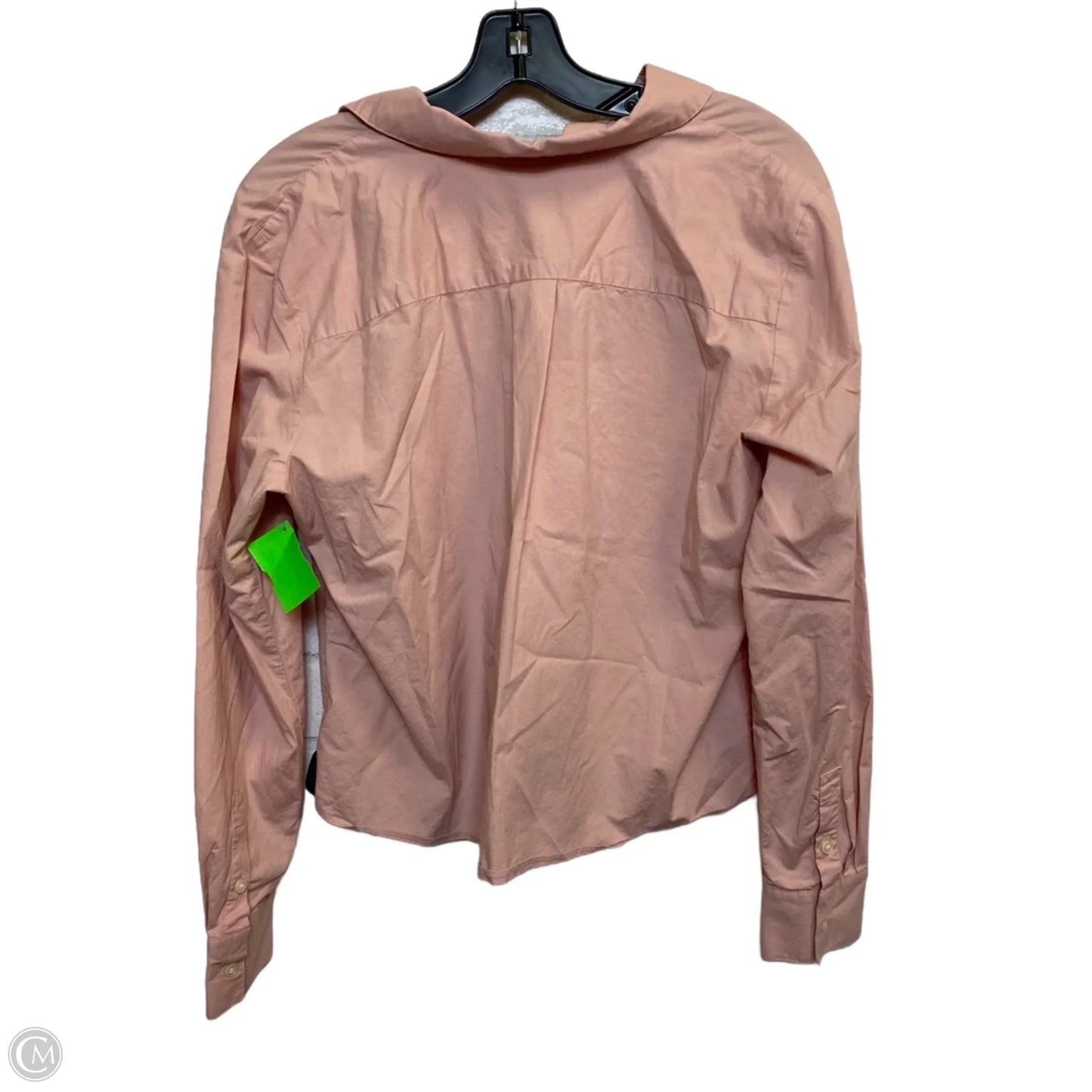 Top Long Sleeve By Ann Taylor In Pink, Size: L