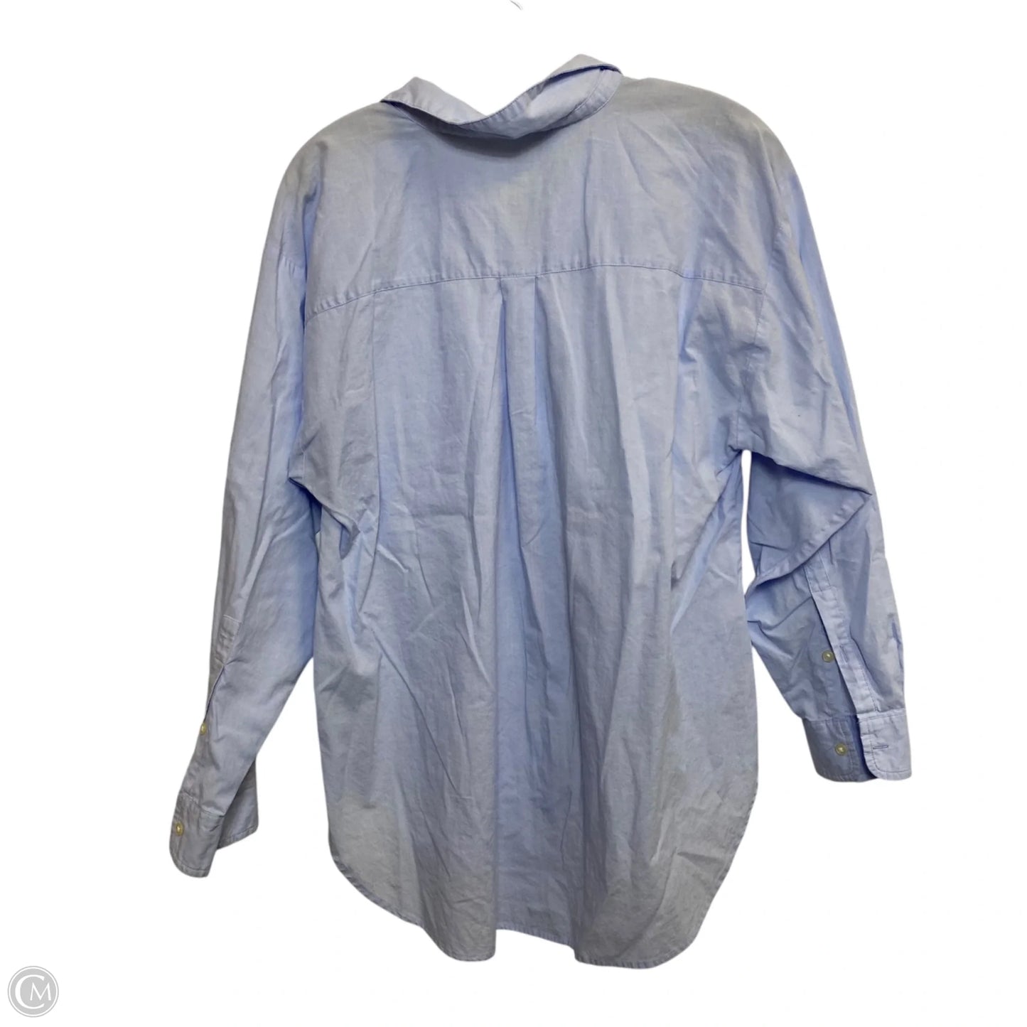 Top Long Sleeve By Loft In Blue, Size: Mp