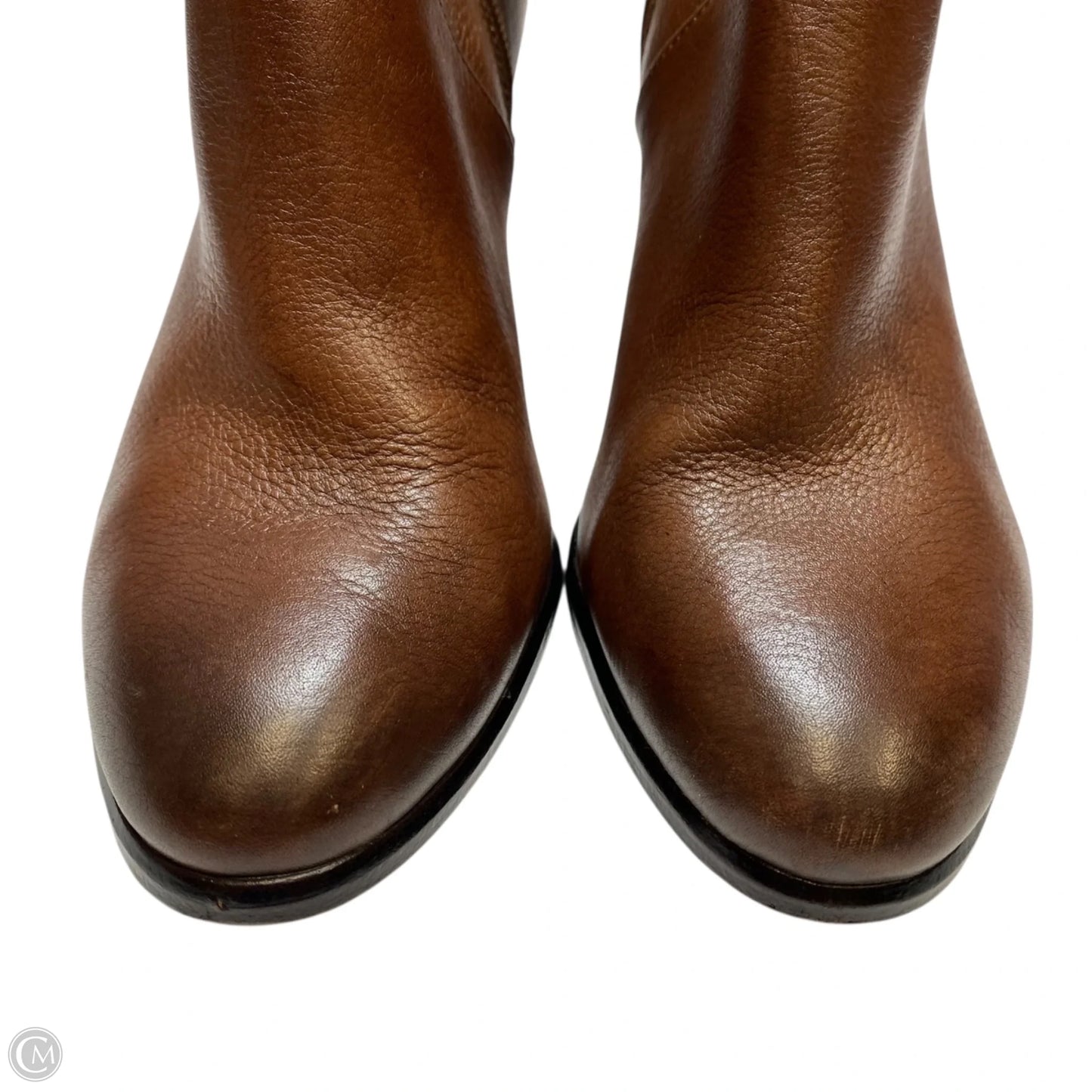 Boots Ankle Heels By Vince Camuto In Brown, Size: 7.5