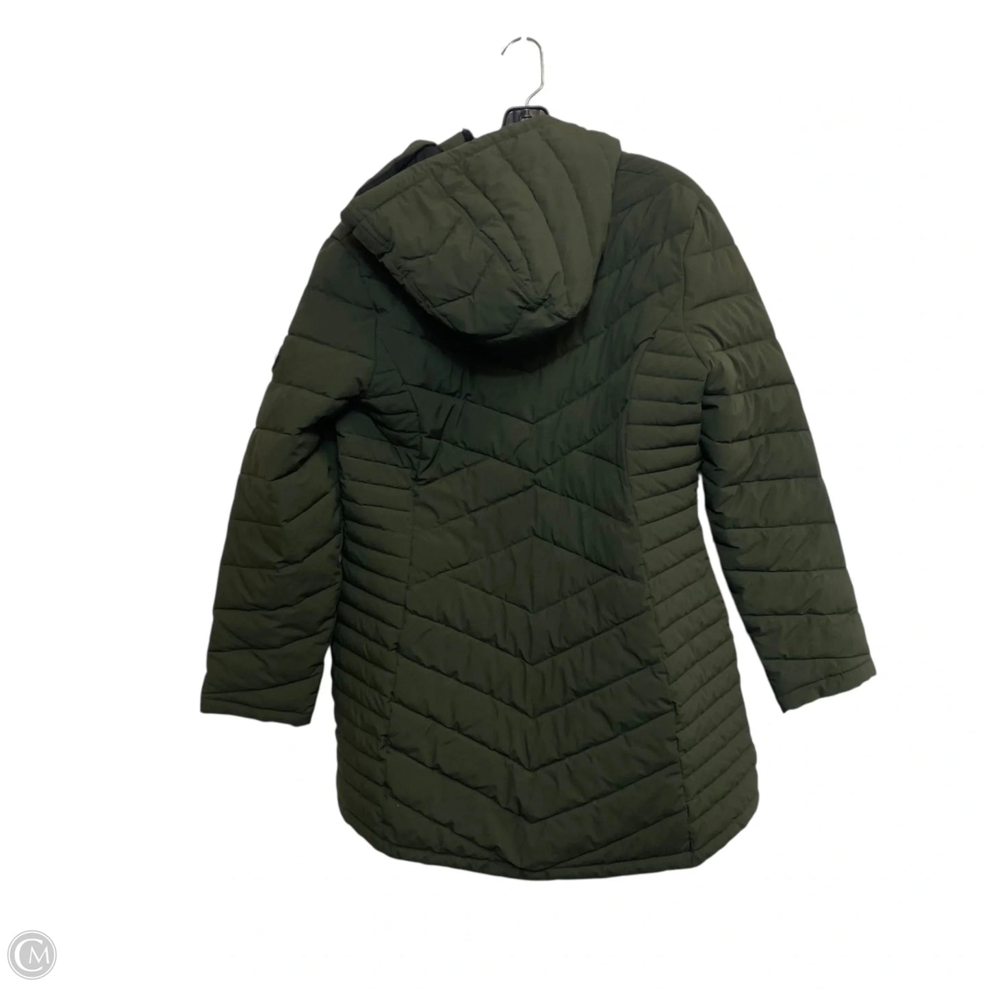 Coat Puffer & Quilted By Hfx In Green, Size: Xl