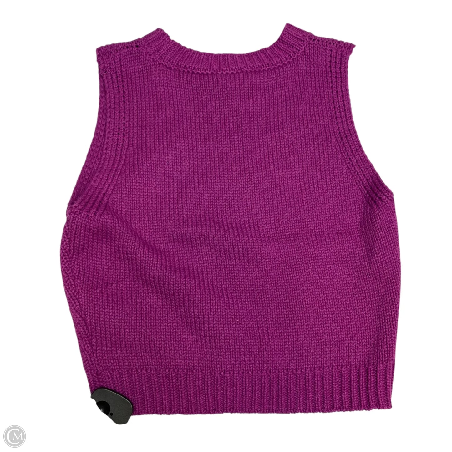 Vest Sweater By Le Lis In Purple, Size: M