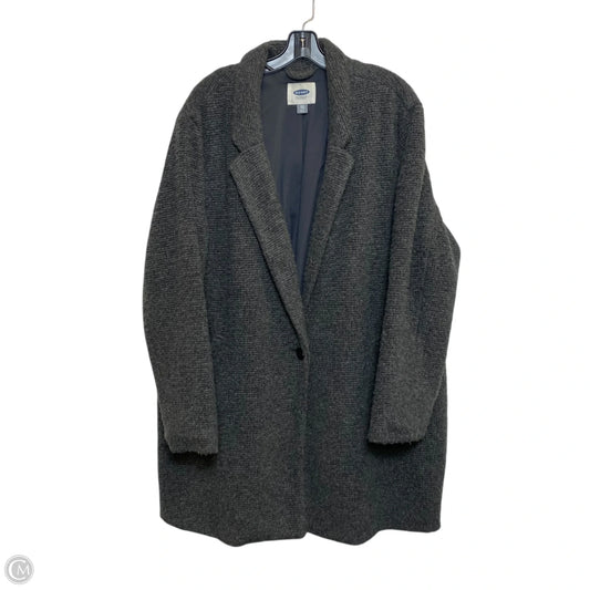 Coat Peacoat By Old Navy In Grey, Size: Xxl