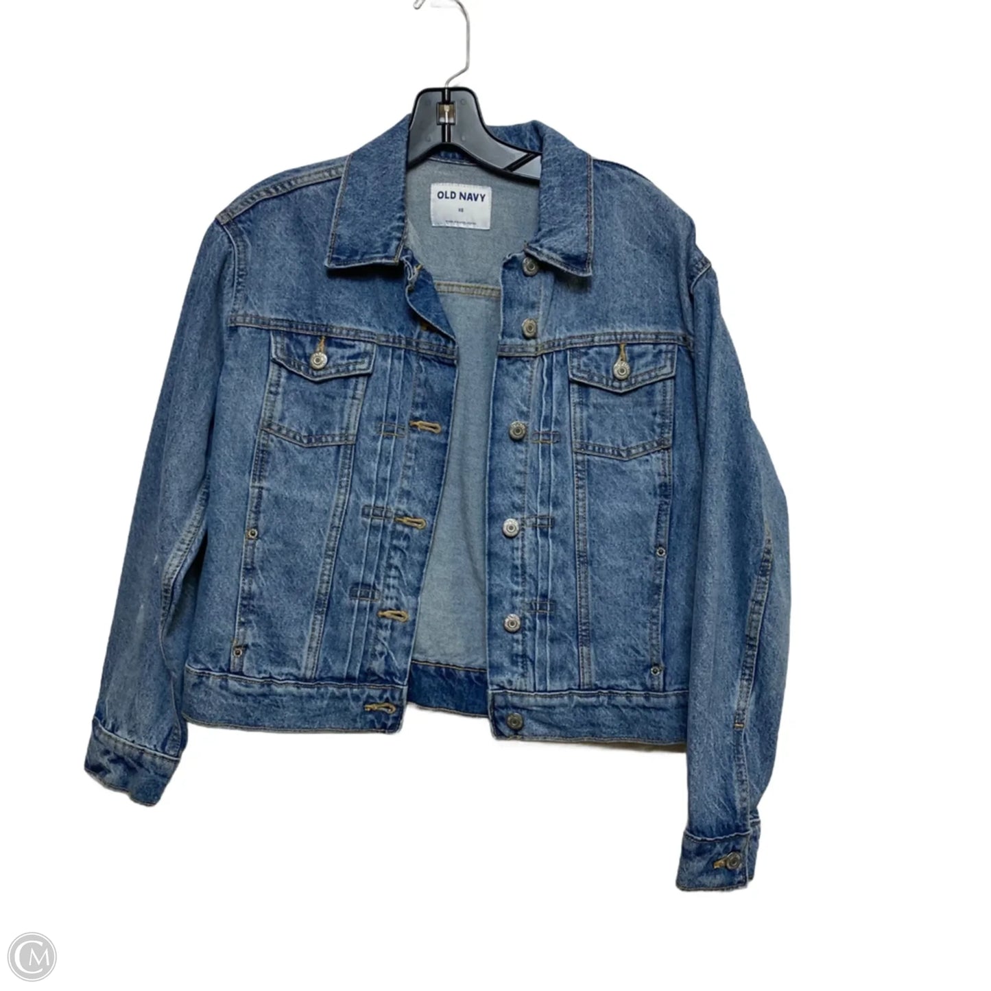 Jacket Denim By Old Navy In Blue, Size: Xs
