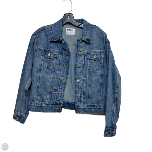Jacket Denim By Old Navy In Blue, Size: Xs
