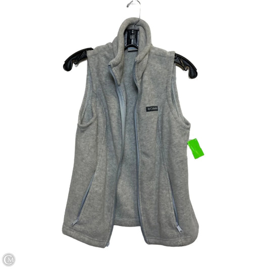 Vest Fleece By Columbia In Grey, Size: S