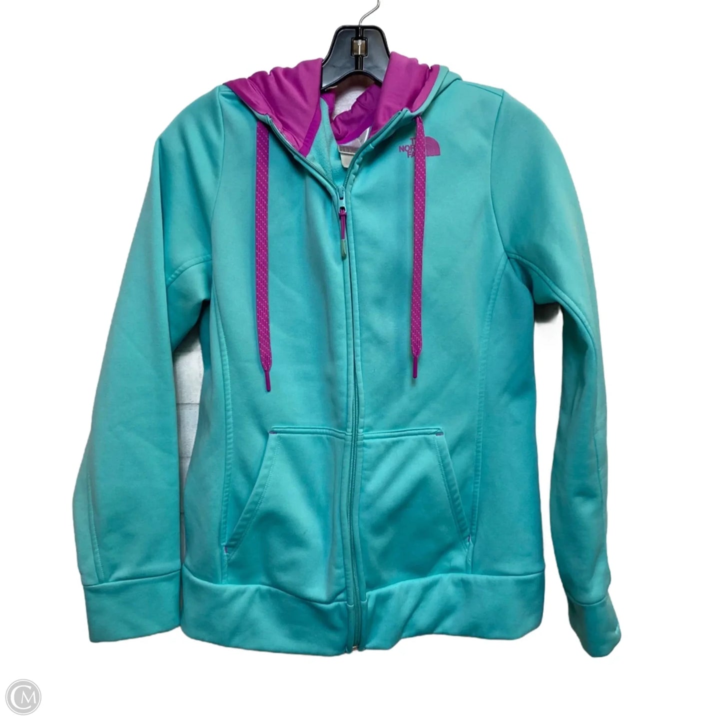 Athletic Jacket By The North Face In Blue, Size: M