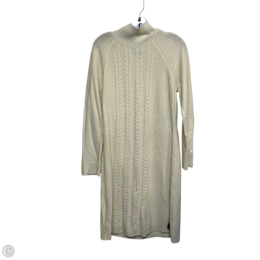 Dress Sweater By Talbots In Cream, Size: L