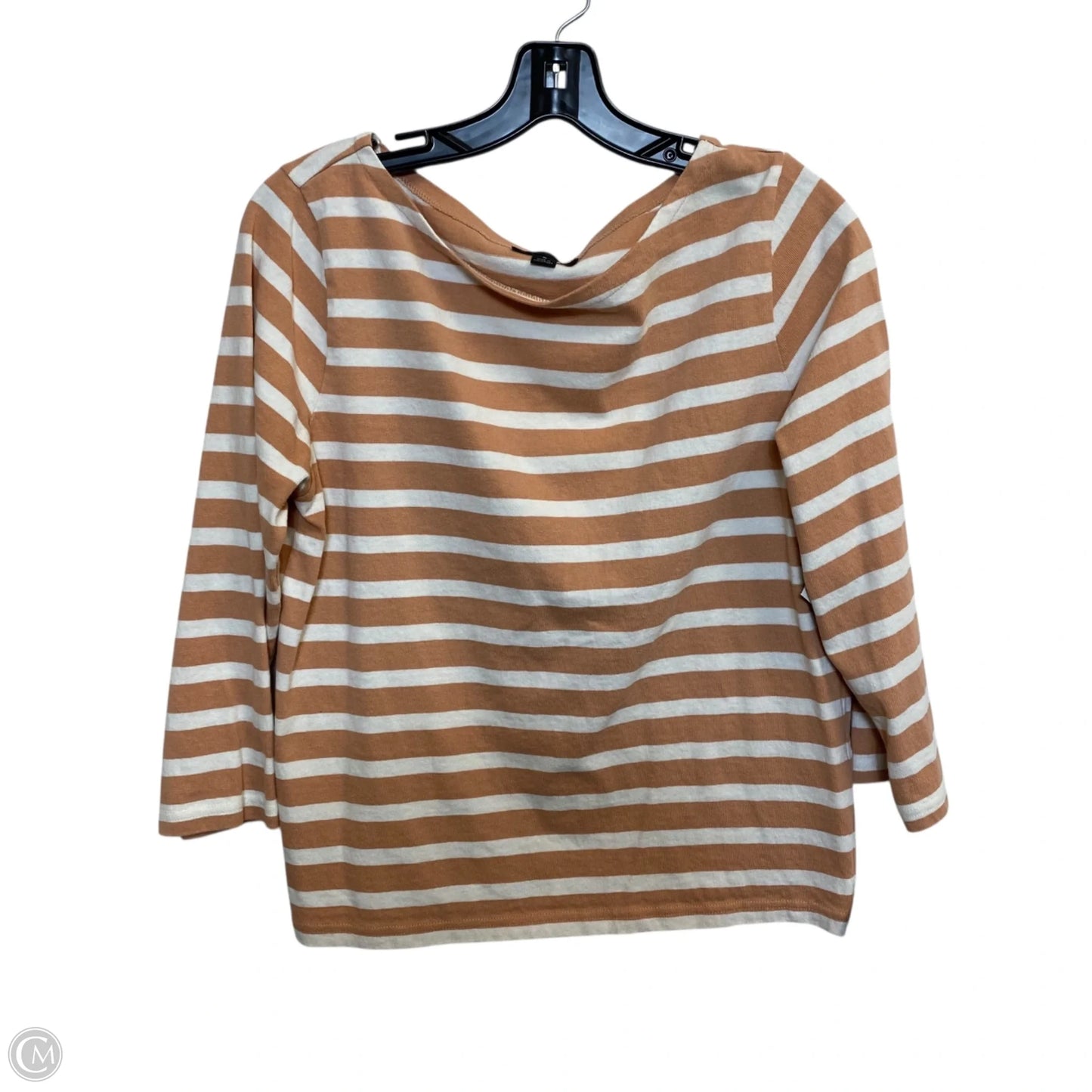 Top Long Sleeve By J. Crew In Orange, Size: S