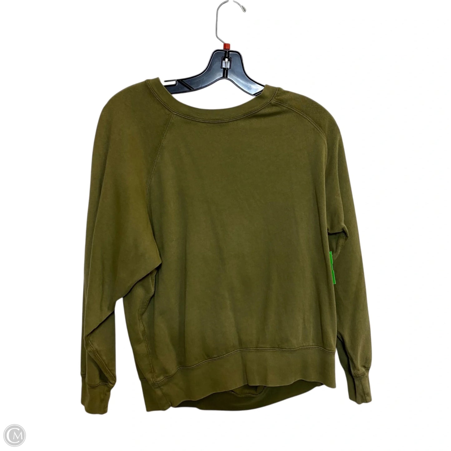Top Long Sleeve By J. Crew In Green, Size: S