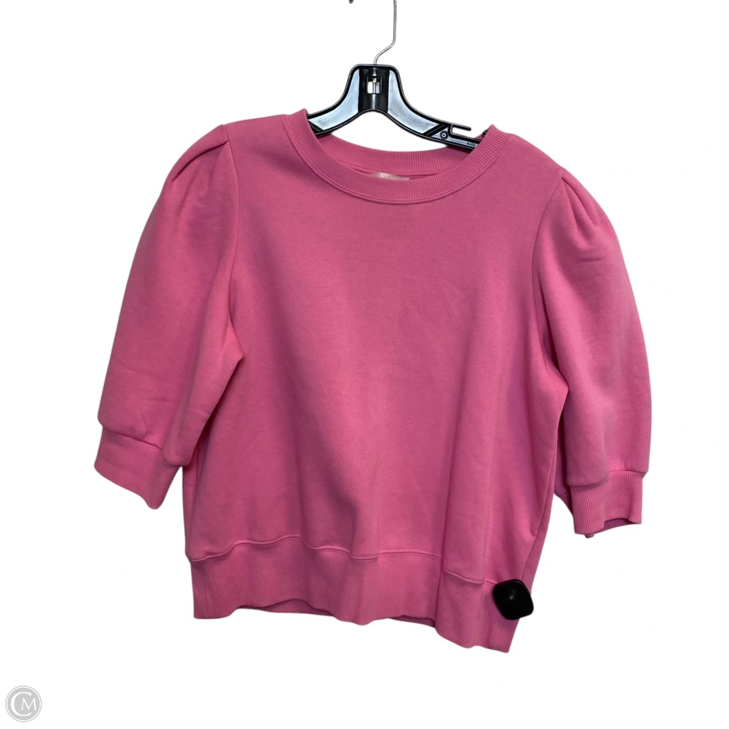 Top Short Sleeve By H&m In Pink, Size: M