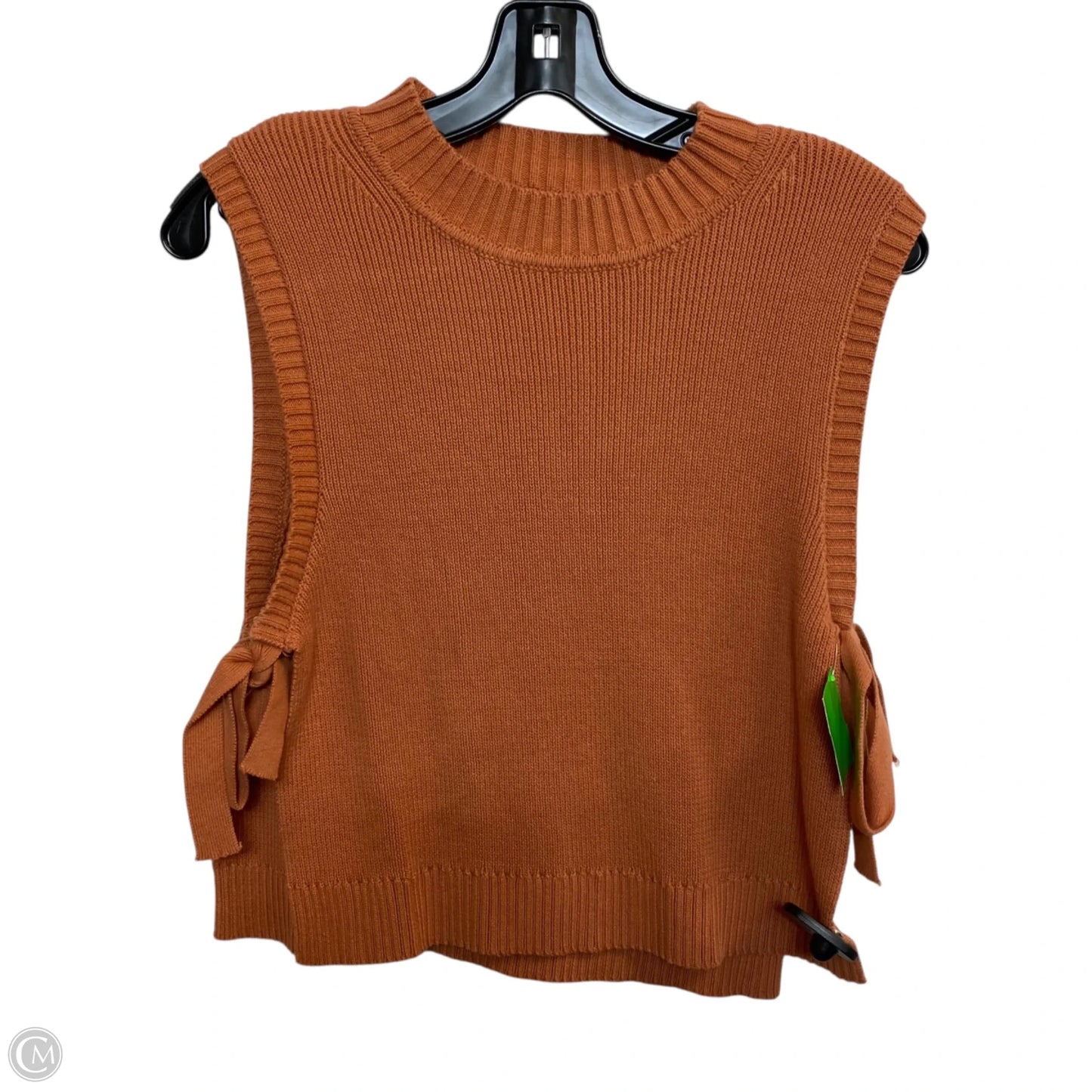 Top Sleeveless By All Row In Orange, Size: S