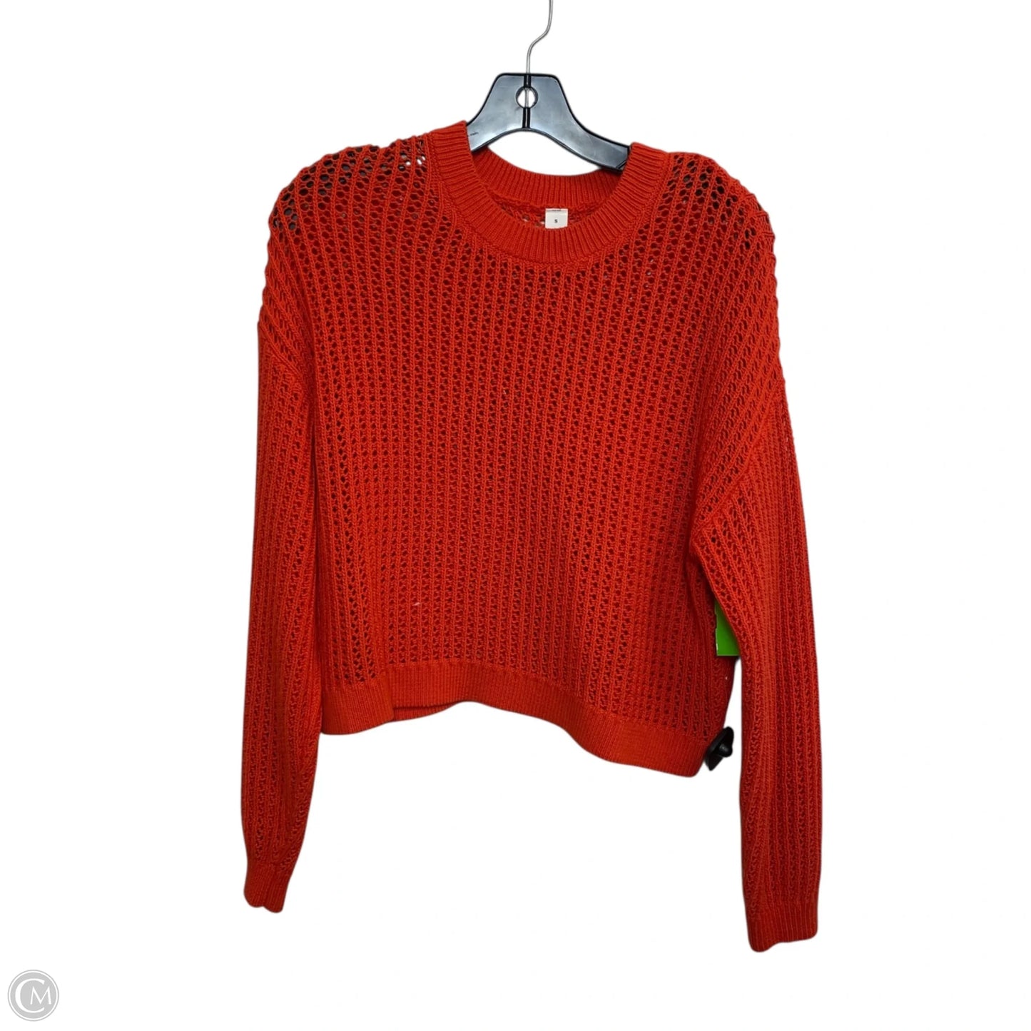 Top Long Sleeve By Old Navy In Red, Size: S