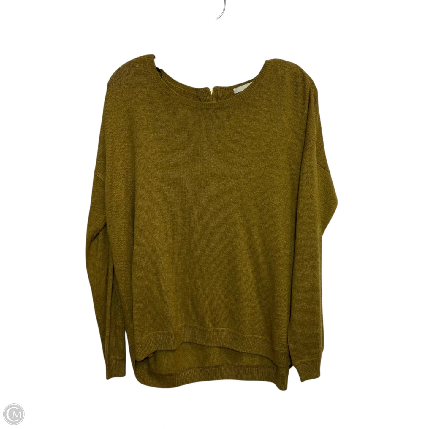 Top Long Sleeve By H&m In Green, Size: M