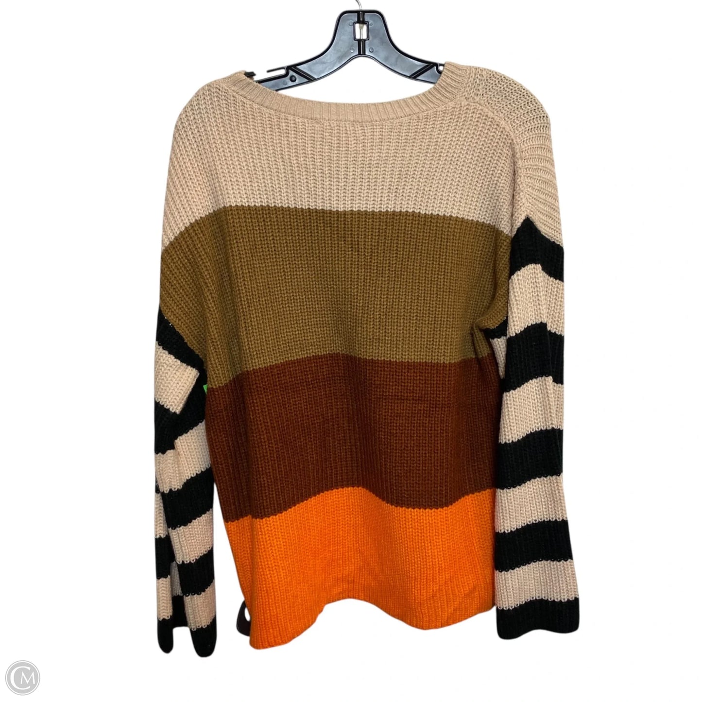 Top Long Sleeve By Yidarton In Multi-colored, Size: S