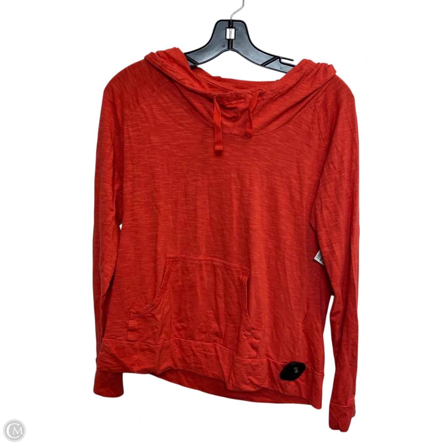 Athletic Top Long Sleeve Hoodie By Columbia In Red, Size: M