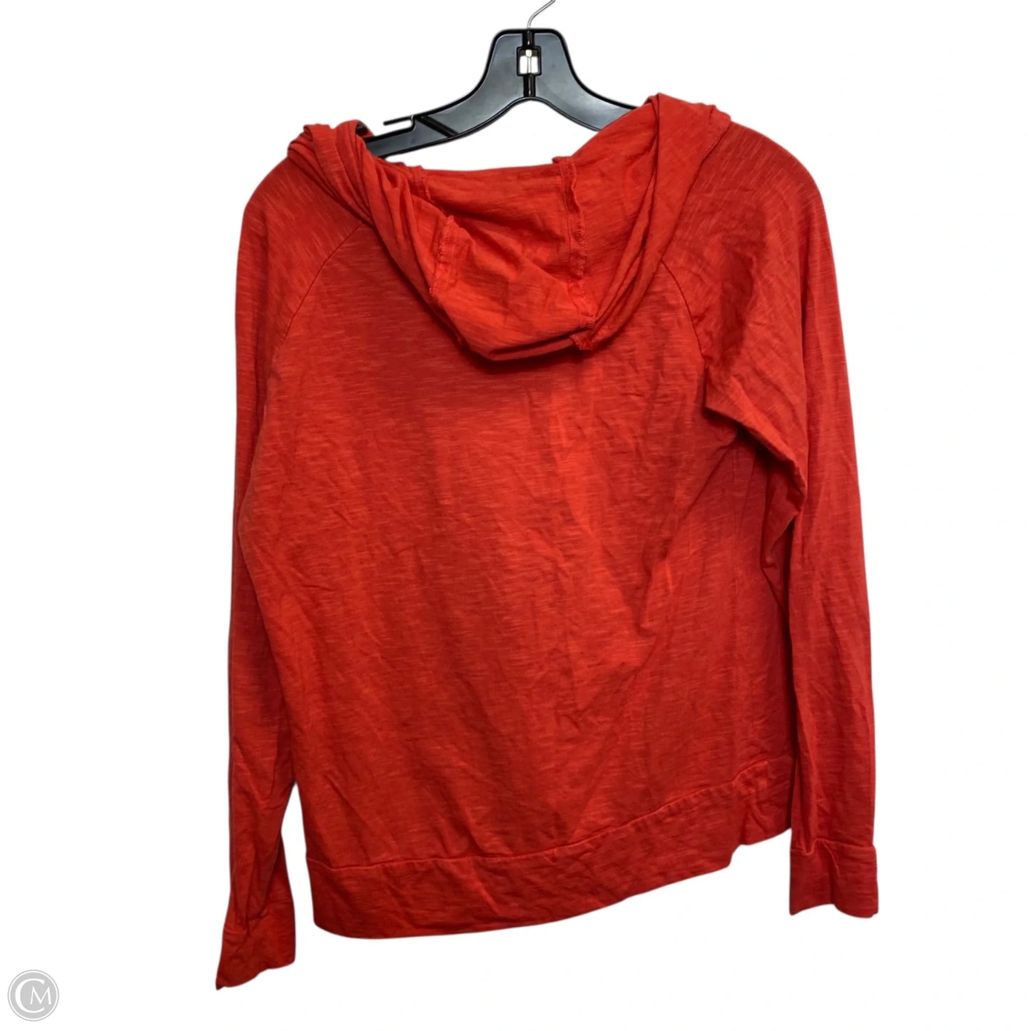 Athletic Top Long Sleeve Hoodie By Columbia In Red, Size: M