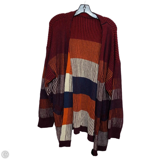 Sweater Cardigan By Bloomchic In Multi-colored, Size: 1x