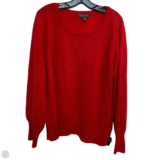 Top Long Sleeve By Limited In Red, Size: 2x