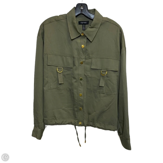 Top Long Sleeve By Ellen Tracy In Green, Size: M