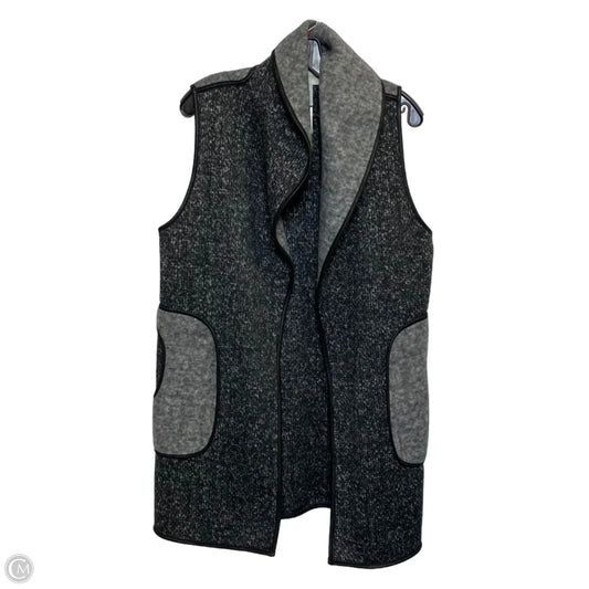 Sweater Cardigan By Zenergy By Chicos In Grey, Size: L