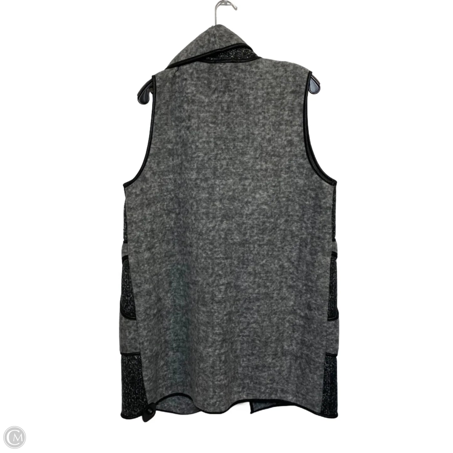 Sweater Cardigan By Zenergy By Chicos In Grey, Size: L