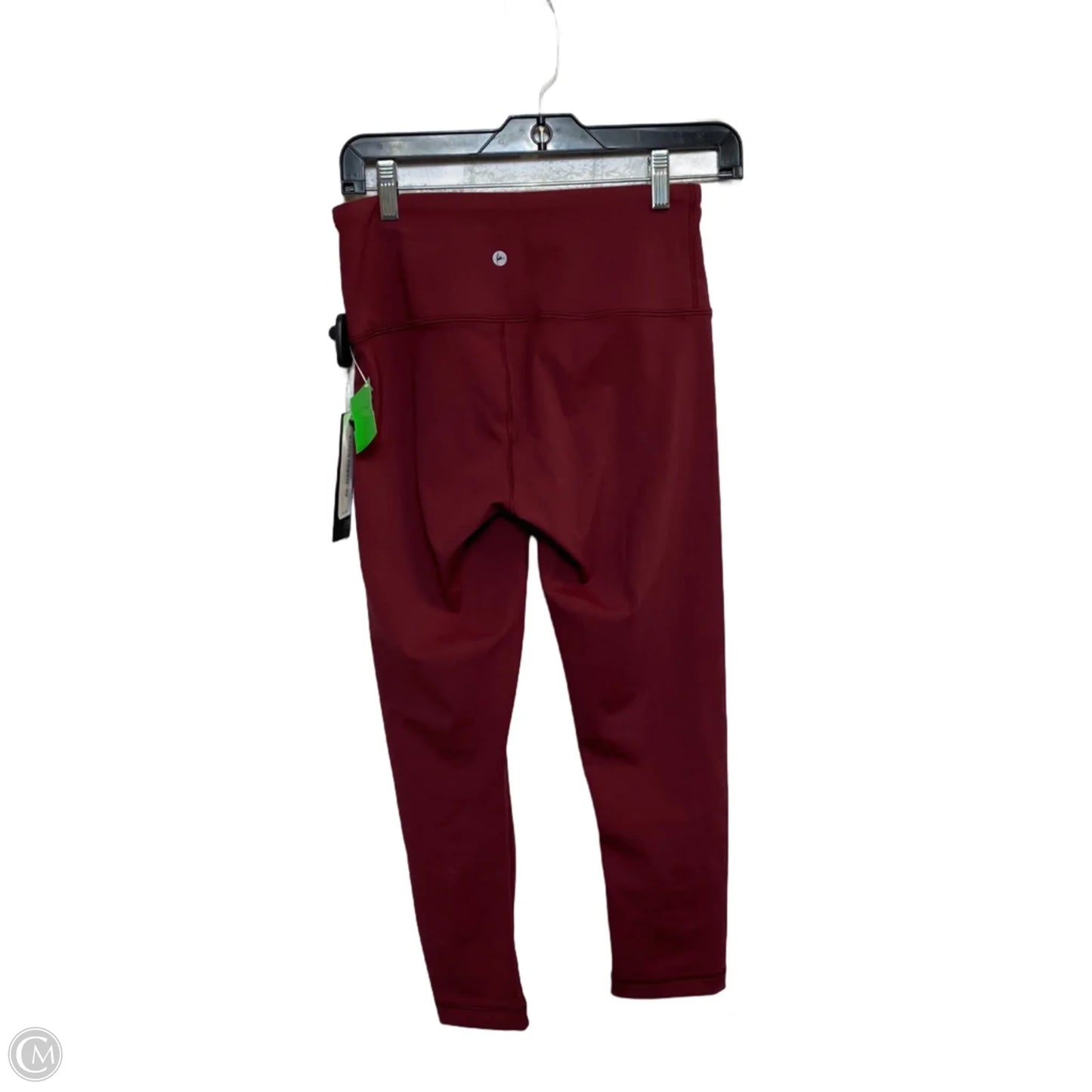 Athletic Leggings By 90 Degrees By Reflex In Red, Size: S