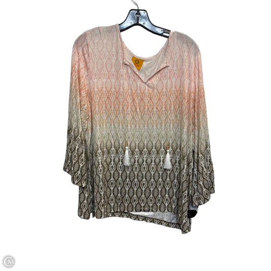 Top Long Sleeve By Ruby Rd In Multi-colored, Size: Xlp