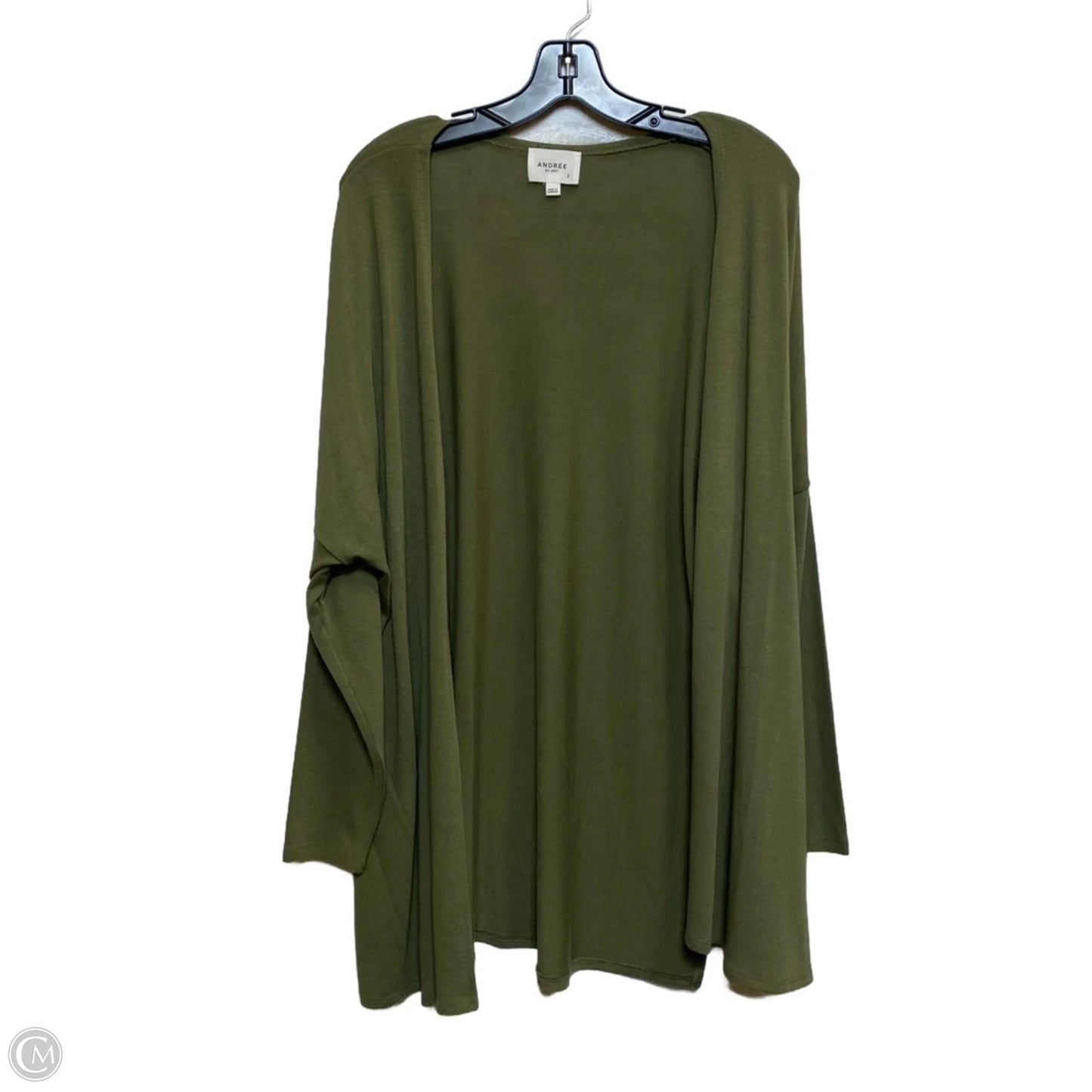 Cardigan By Andree By Unit In Green, Size: L