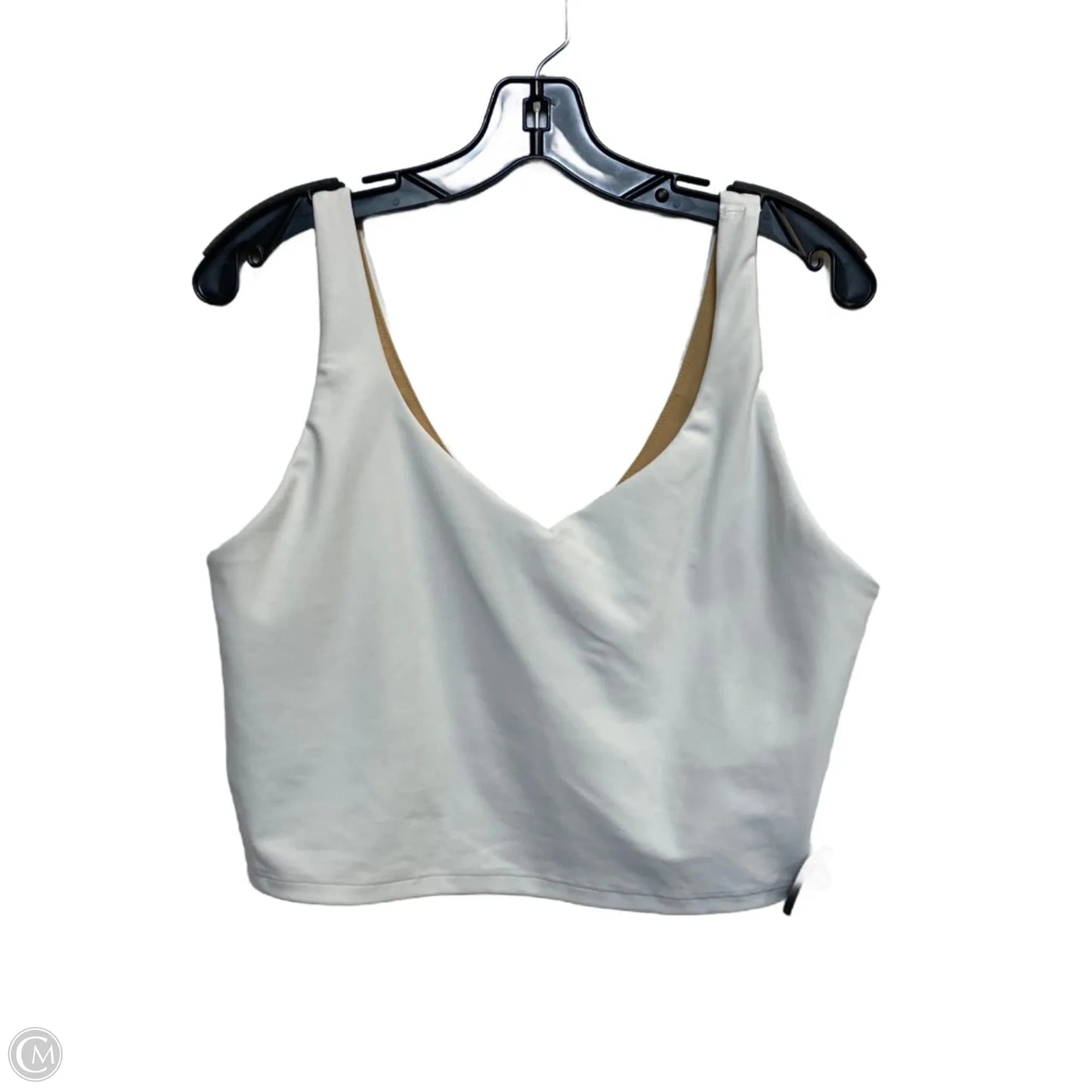 Athletic Bra By Old Navy In White, Size: Xl