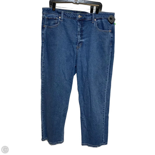 Jeans Straight By Wild Fable In Blue, Size: 18