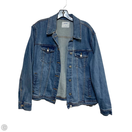 Jacket Denim By Old Navy In Blue, Size: Xl