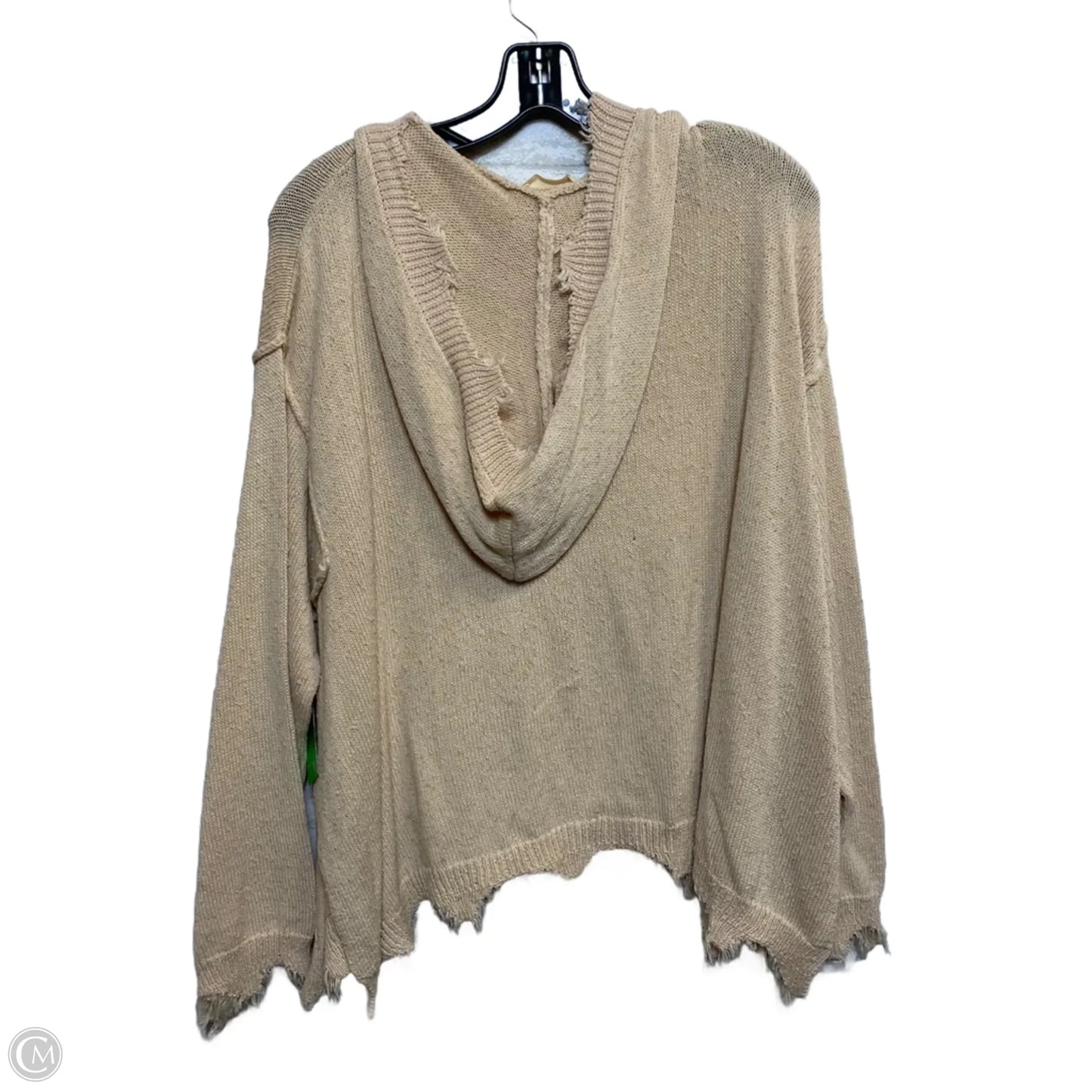 Jacket Shirt By Fantastic Fawn In Cream, Size: S