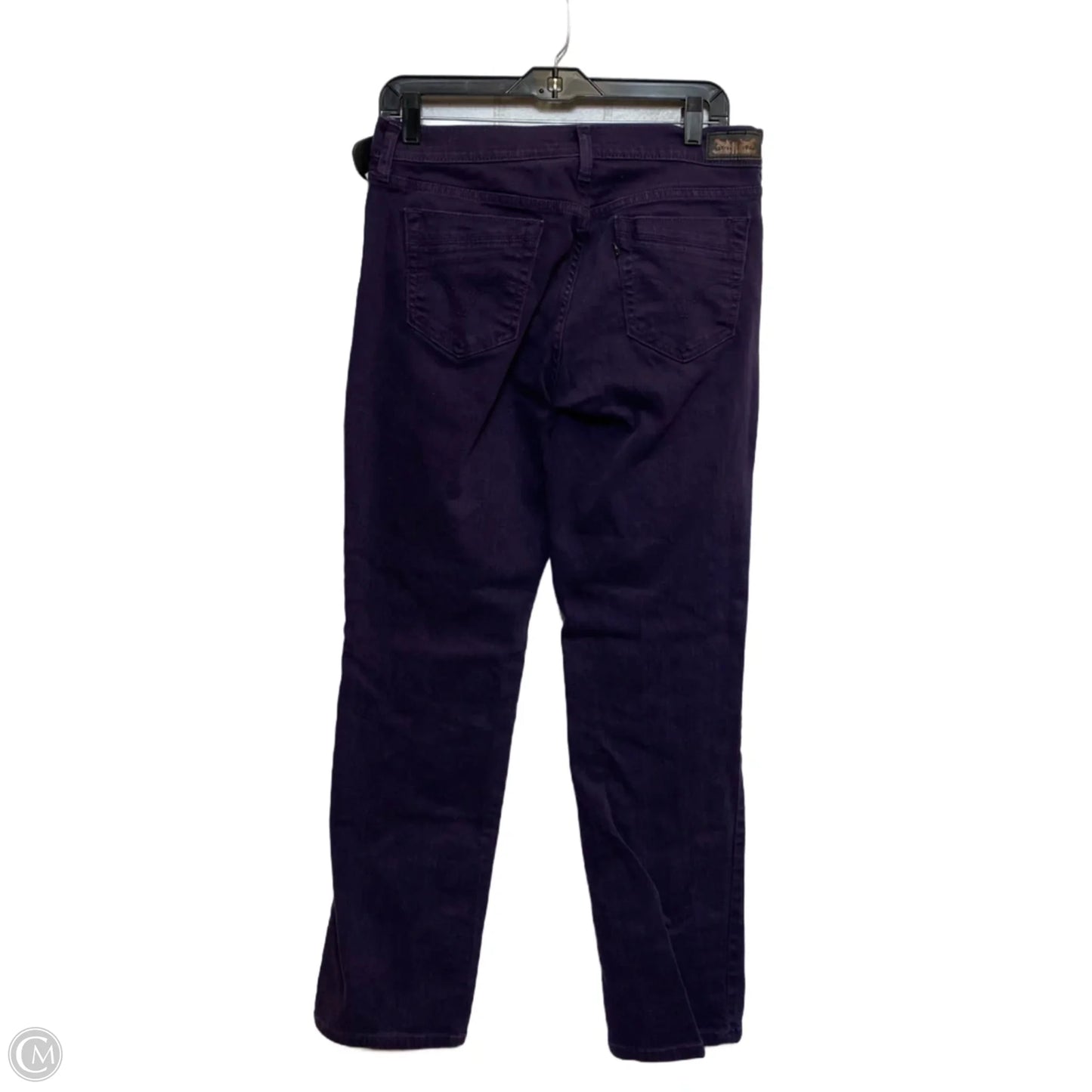 Jeans Straight By Levis In Purple, Size: 10