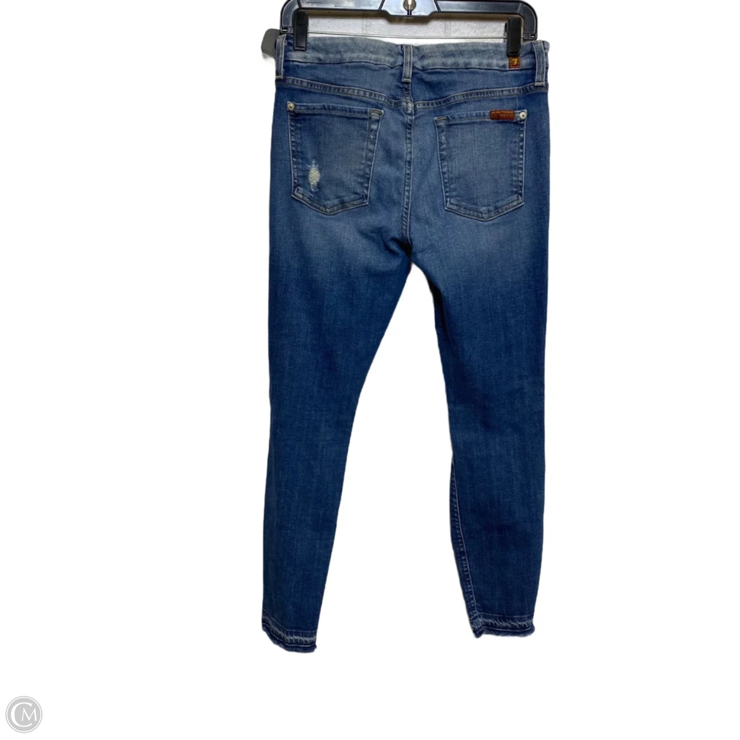 Jeans Designer By 7 For All Mankind In Blue, Size: 10
