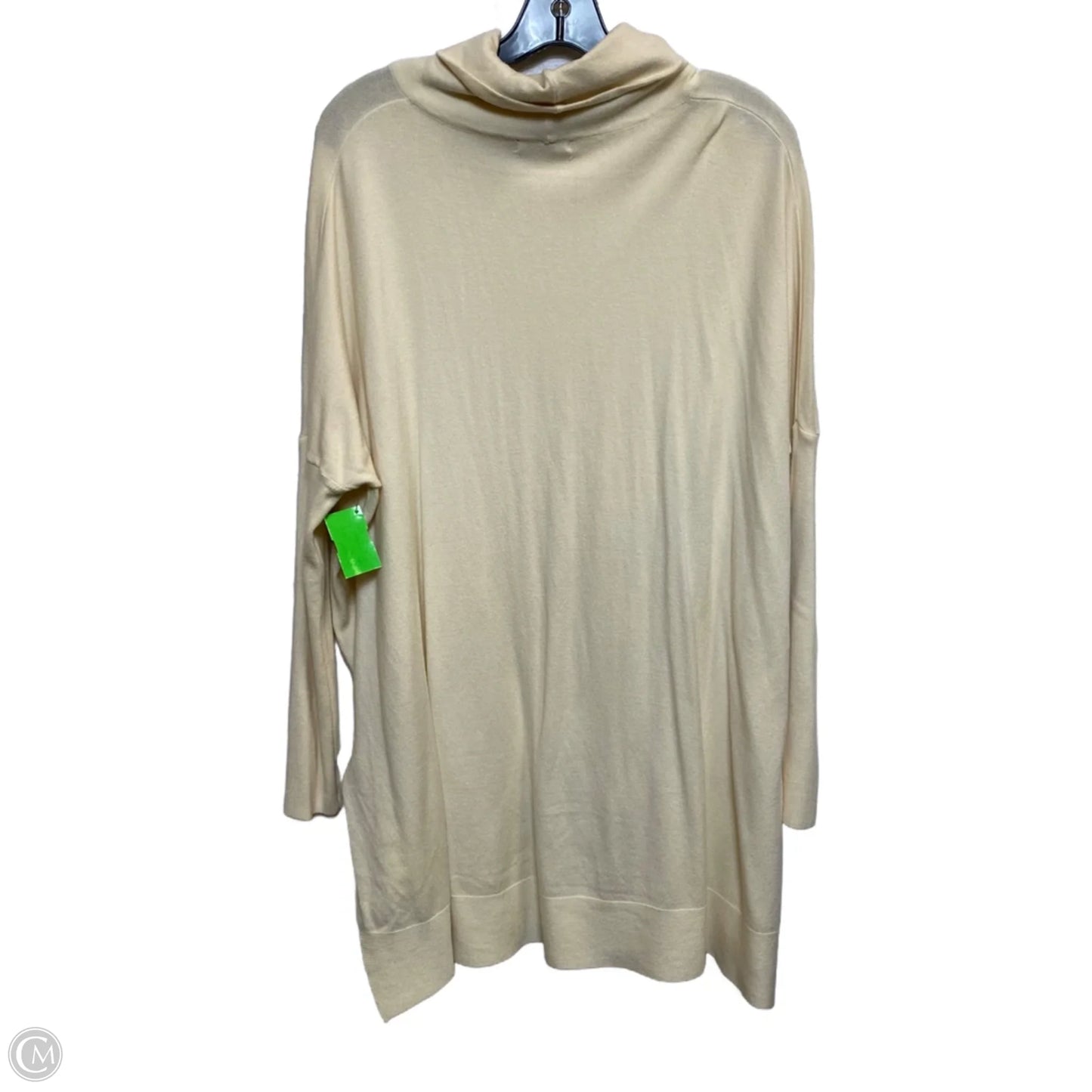 Top Long Sleeve By Tea N Rose In Cream, Size: M