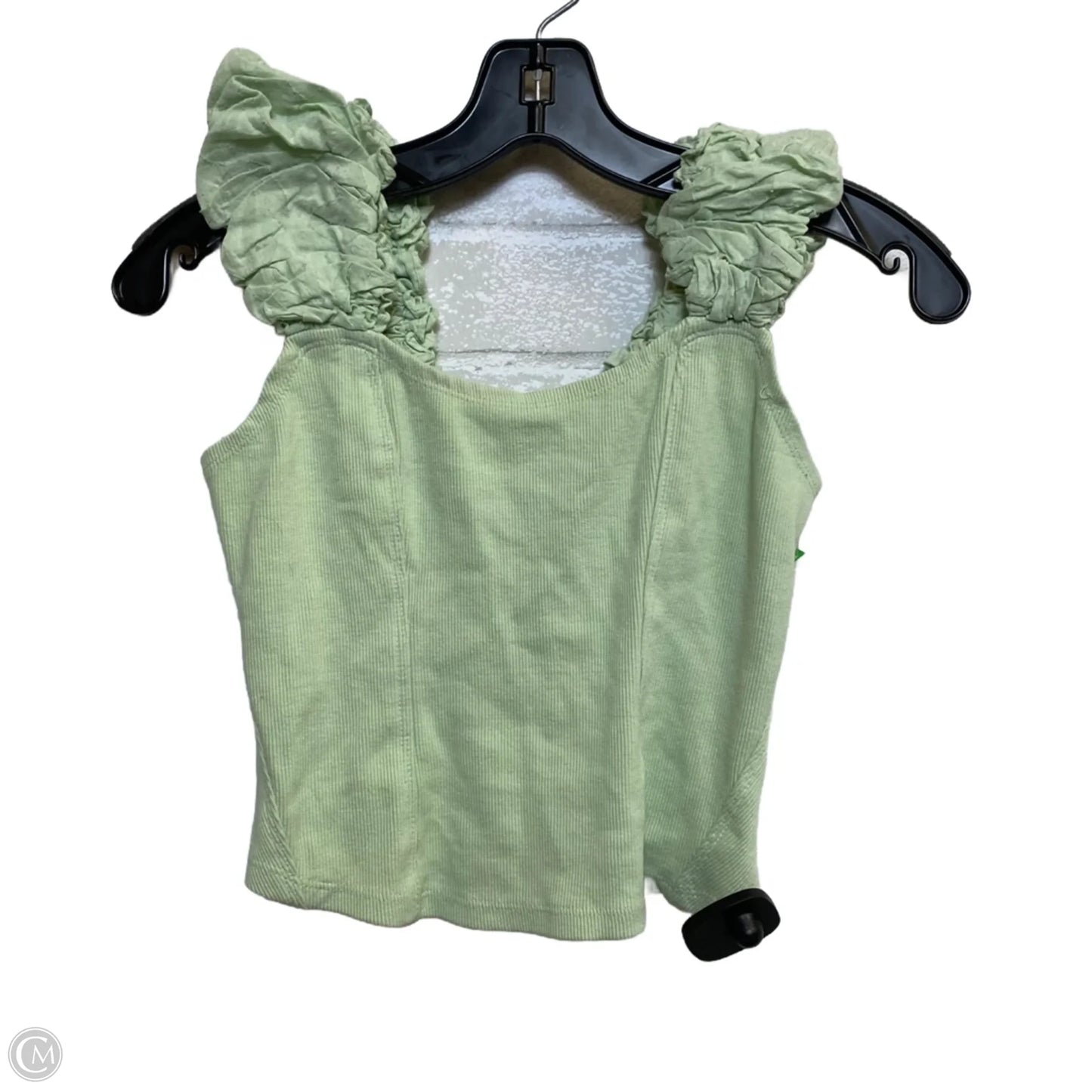 Top Sleeveless By Anthropologie In Green, Size: Xs