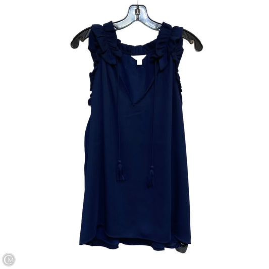 Top Sleeveless By Crown And Ivy In Blue, Size: Xxl