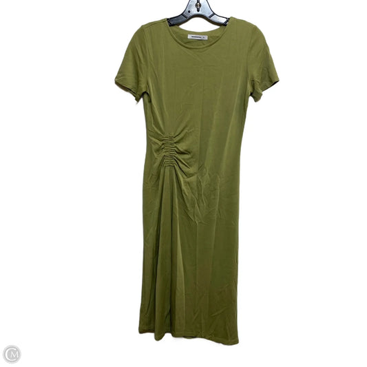 Dress Casual Midi By Woolworths In Green, Size: Xs