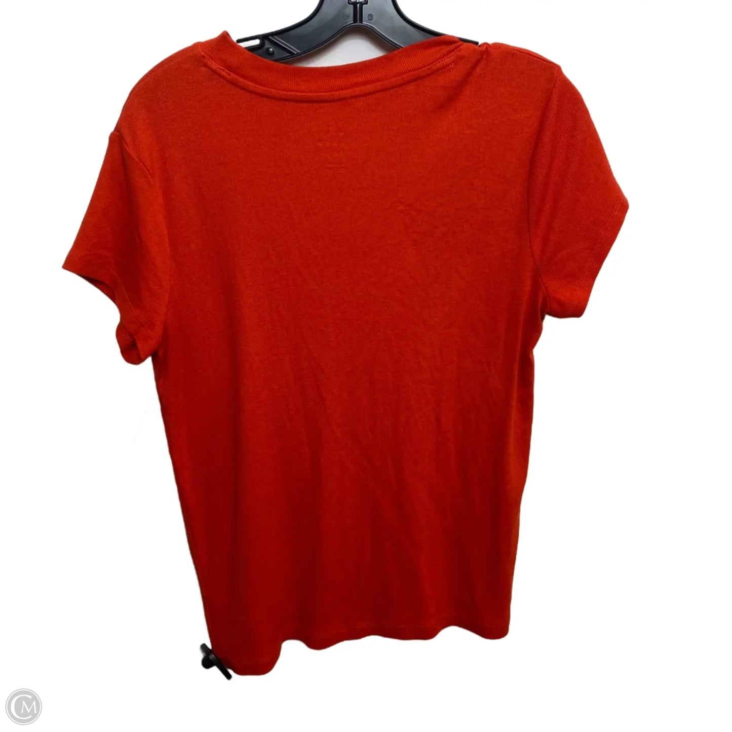 Top Short Sleeve By A New Day In Orange, Size: Xl