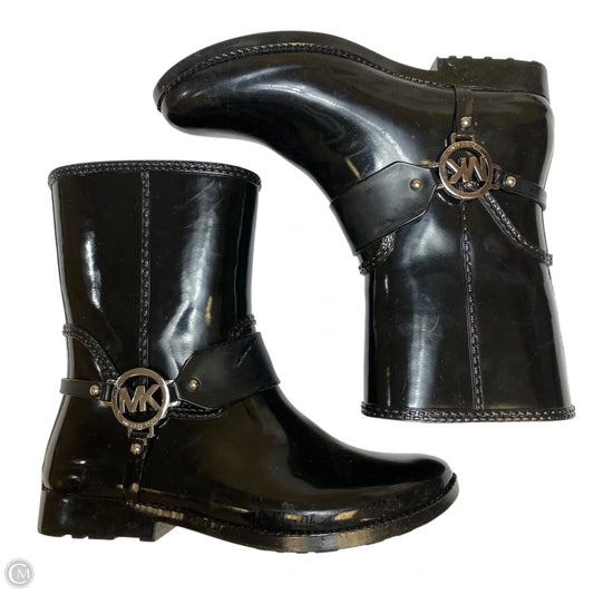 Boots Rain By Michael By Michael Kors In Black, Size: 8
