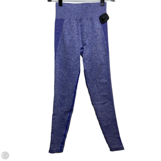 Athletic Leggings By Gym Shark In Blue, Size: S