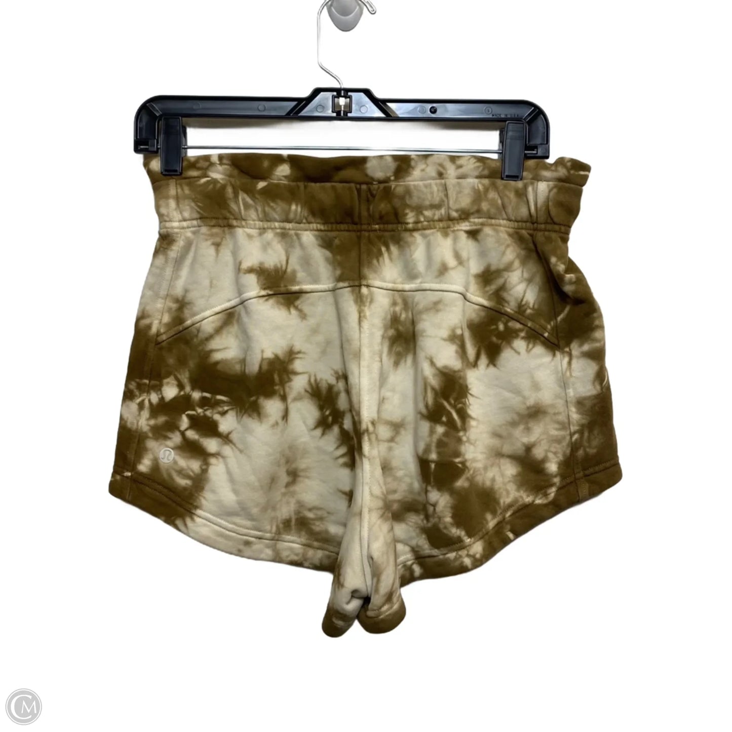 Athletic Shorts Designer By Lululemon In Tan, Size: S