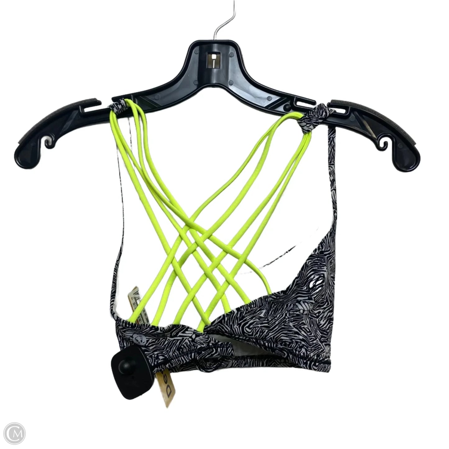 Athletic Bra Designer By Lululemon In Black, Size: S