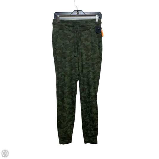 Athletic Pants Designer By Lululemon In Camouflage Print, Size: S
